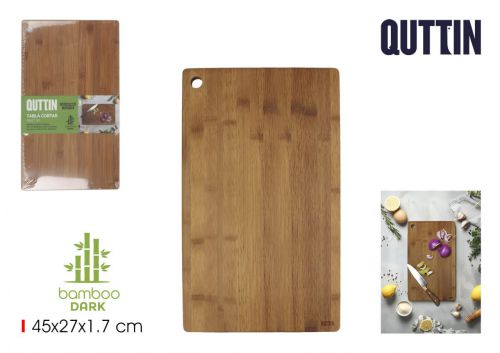 Placa De Corte Bambu Quttin — vista 1