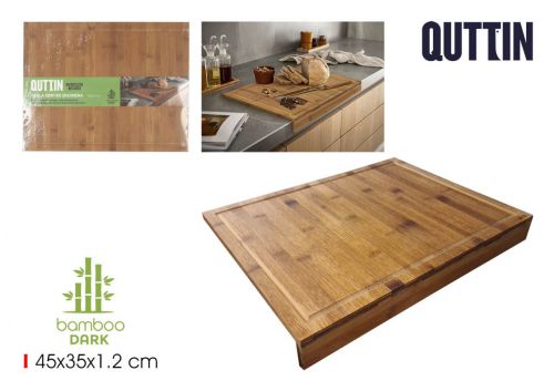 Placa De Corte Bambu Quttin