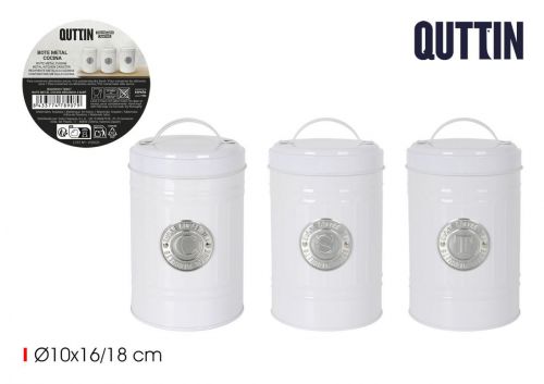 Recipiente Metalico Para Cozinha Quttin — referência BQ03030178907