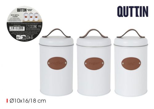 Recipiente Metalico Para Cozinha Quttin