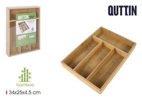 Suporte Bambu Talheres Quttin