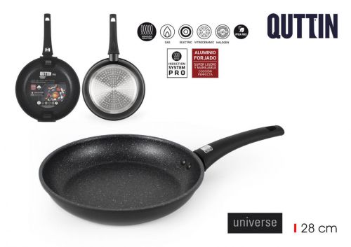Frigideira De Induçao Em Aluminio Forjado Quttin — vista 1