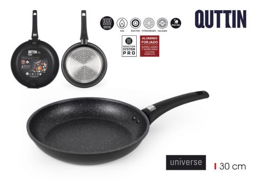 Frigideira De Induçao Em Aluminio Forjado Quttin