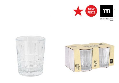 Y Set 4 Vasos Chupitos 63ml Phasai Rio Md — referência 1123P587D