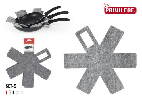 Separadores Panela 5pcs Privilege