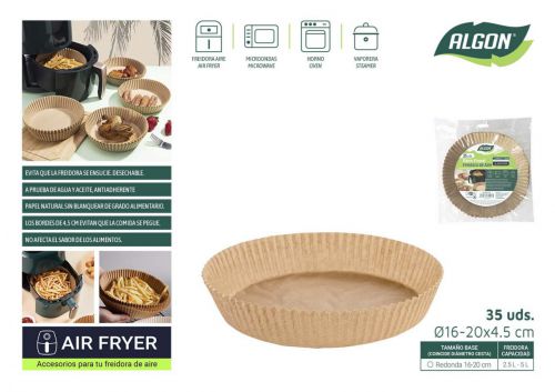 Base De Papel Para Airfryer Algon — referência BA01043679403