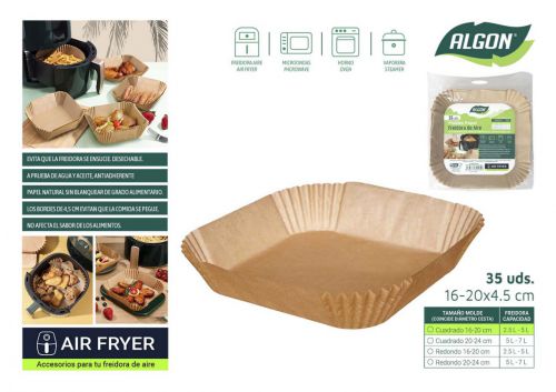 Base De Papel Para Airfryer Algon — referência BA01043679405