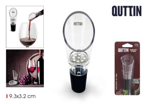 Aerador Plastico Vinho Quttin