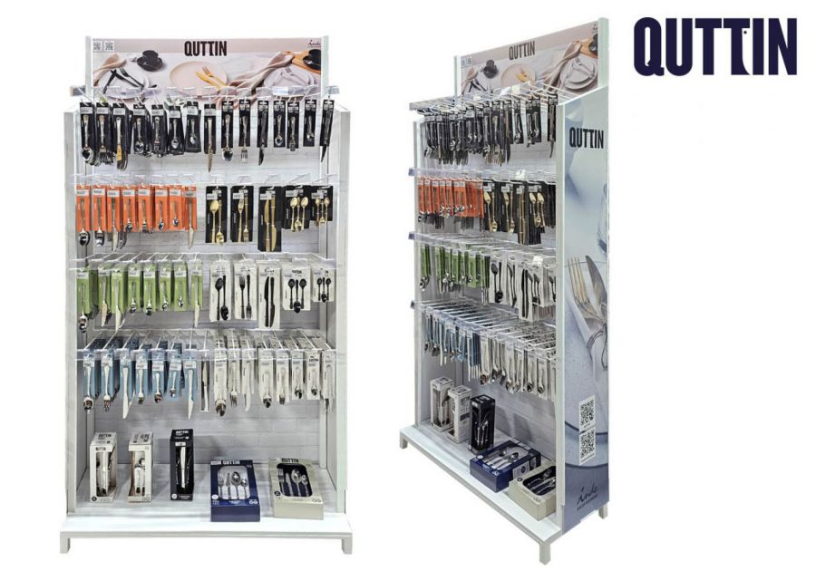 Suporte De Metal Para Exibiç+o 1160x400x2200 Mm — referência EXPMET8