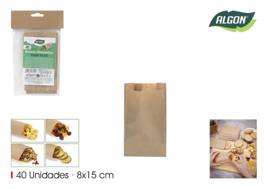Sacos De Comida Algon — referência BA03030576716