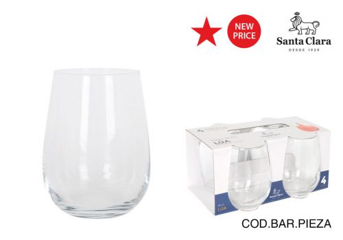 Y Gai361cs Set 4 Vasos 360cc Lua — vista 1
