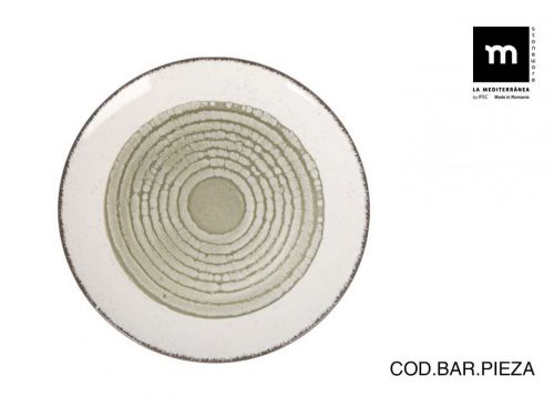 Prato De Sobremesa 20cm Occhio Monaco Gloss