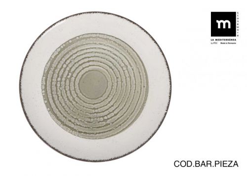 Prato Apresentaçao 32.5cm Occhio Monaco Brillo