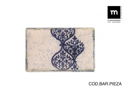 Bandeja Retangular 20x13cm Losango — vista 1