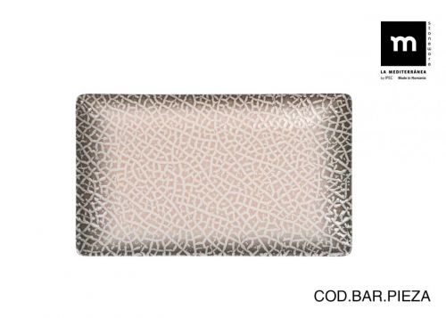 Travessa Retangular 25x15cm Milo Elite Gloss — referência MLB25012