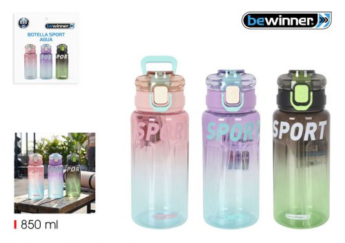 Garrafa De Agua Desportiva Multicolorida Bewinner