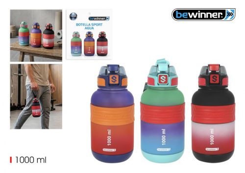 Garrafa De Agua Desportiva Multicolorida Bewinner