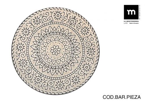 Prato Apresentaçao 32.5cm Sole Monaco Brillo