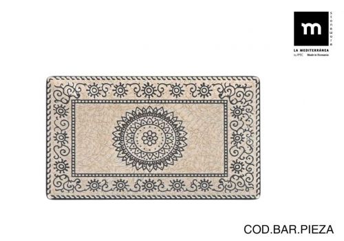 Prato Retangular 25x15cm Sole Elite Brilhante — vista 1