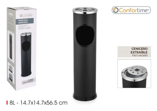 Caixote Do Lixo  Cinzeiro Confortime — vista 1