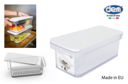 Caixa Transparente Multiuso + Coador