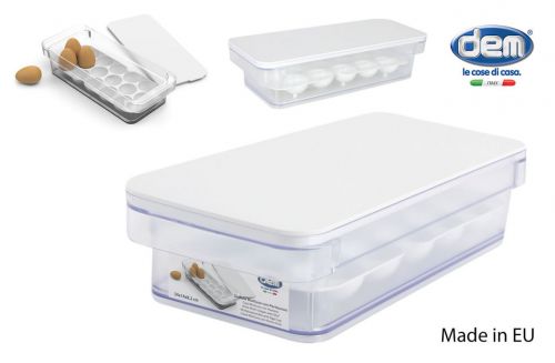 Caixa Transparente Multiuso + Caixa De Ovos