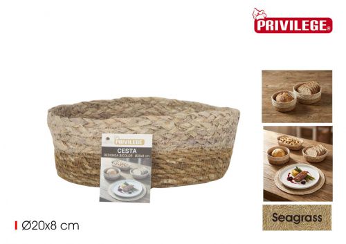 Cesta Seagrass Privilege — vista 1