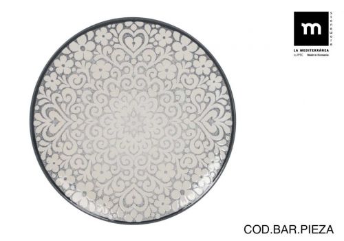 Prato Apresentaçao 32.5cm Azurill Monaco Brillo