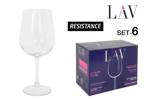 Conjunto De 6 Taças De Vinho 58cl Ilha — vista 1