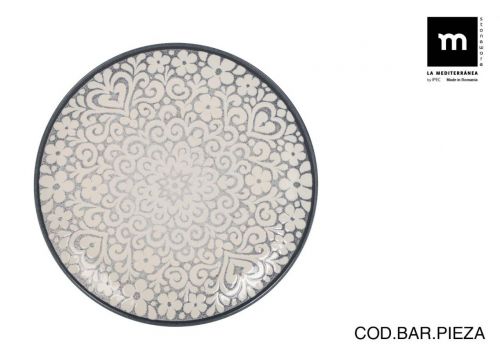 Prato Raso 26cm Azurill Mènio Brilhante — vista 1