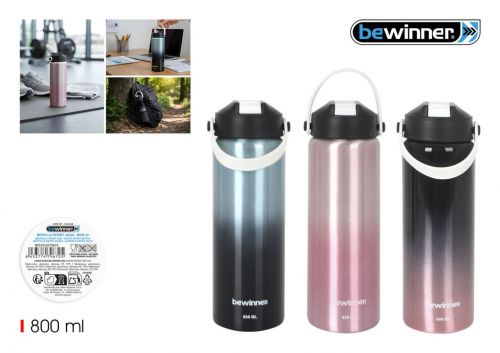 Garrafa Sport Aluminio Bewinner — referência BY01010279672