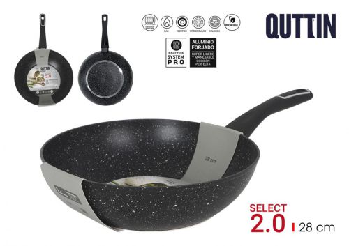 Frigideira Wok 28cm Quttin