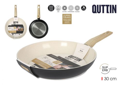 Frigideira 30cm Inducao Em Alumínio Forjado Quttin — referência BQ06027079543