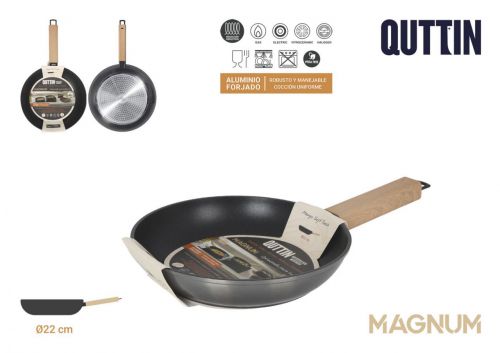 Frigideira Inducao 22cm Em Alumínio Forjado Quttin
