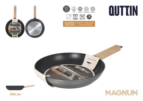 Frigideira Inducao 26cm Em Alumínio Forjado Quttin
