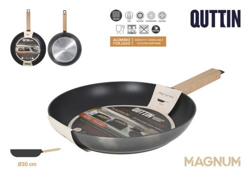 Frigideira Inducao 30cm Em Alumínio Forjado Quttin