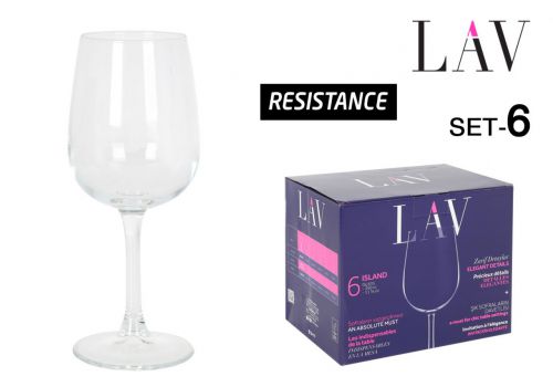 Conjunto De 6 Taças De Vinho 35cl Ilha — vista 1