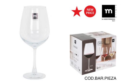 Copo Vinho 62cl Caragio