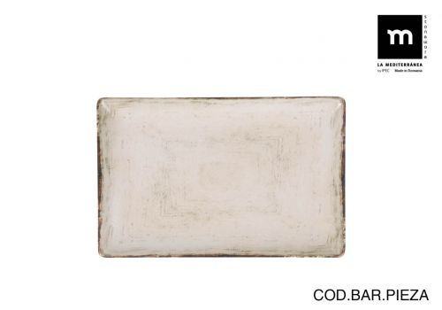 Bandeja Retangular 20x13cm Menulis — referência MNB258007