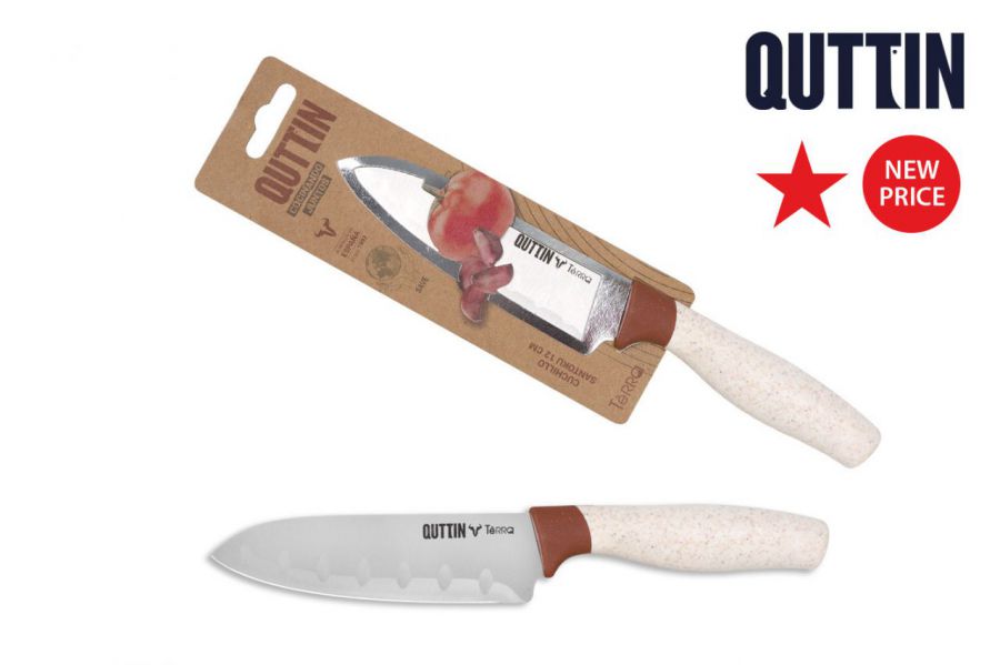 Y Cuch.mini Santoku 12cm Terra — referência QT-7490061-1