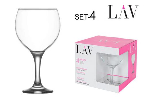 Set 4 Copas Cocktail 645 Cc Misket — vista 1