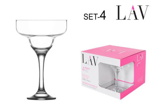 Set 4 Copas Conhaque 390 Cc Misket — referência WP458MIS581