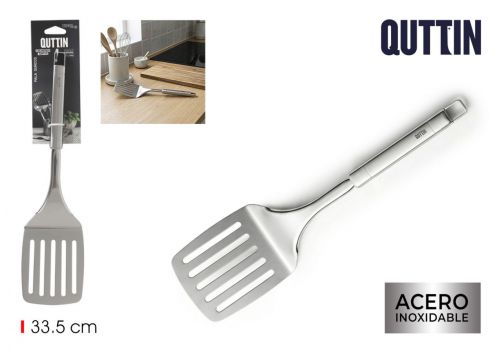 Espatula Cozinha Inox 34cm Quttin