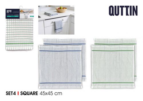 Pano De Cozinha De Algodao Quttin