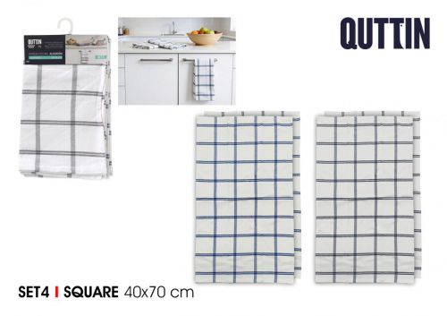 Pano De Cozinha De Algodao Quttin