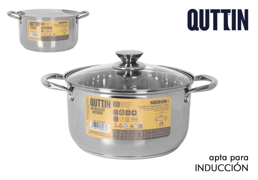 Caçarola Industrial De Aço Inoxidável De 26 Cm 8 — referência B17825EB