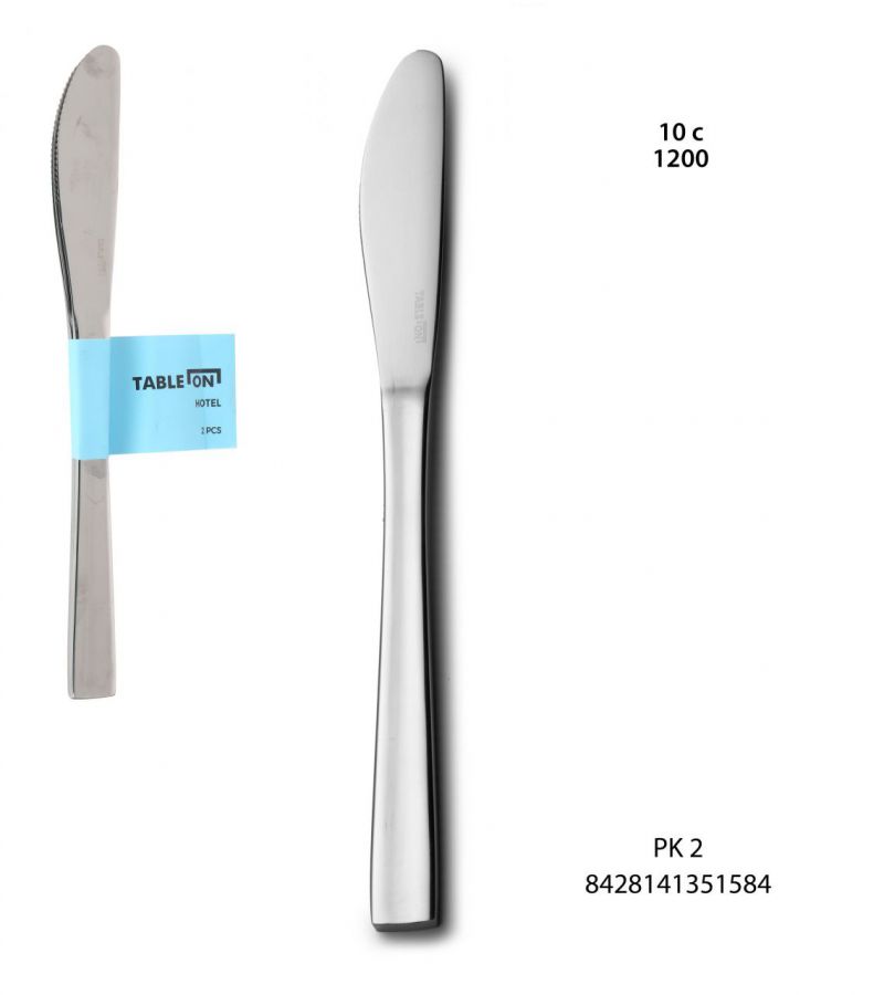60 Conjunto De 2 Facas De Sobremesa De Hotel 13