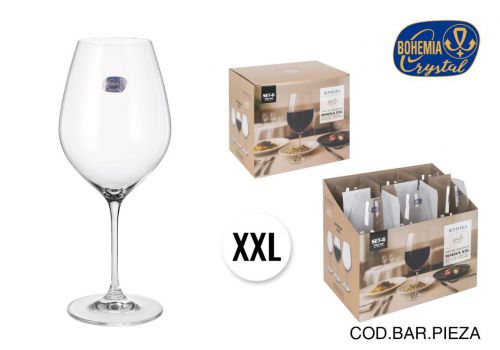 Taça De Vinho Magna Xxl De 650ml — referência 6341SI91360