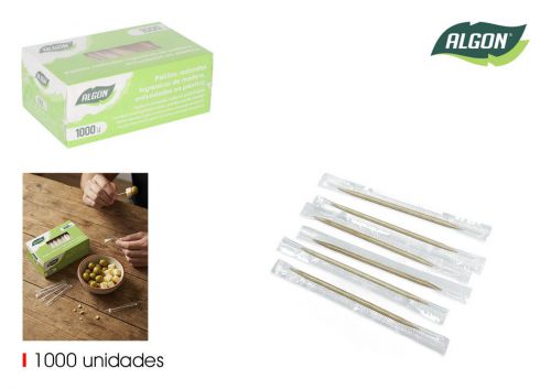 Palitos De Dente Redondos Embalados Algon — referência BA01019176549