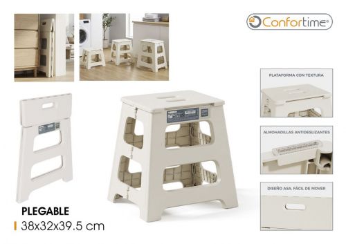 Tamborete Plegable Confortime — vista 1